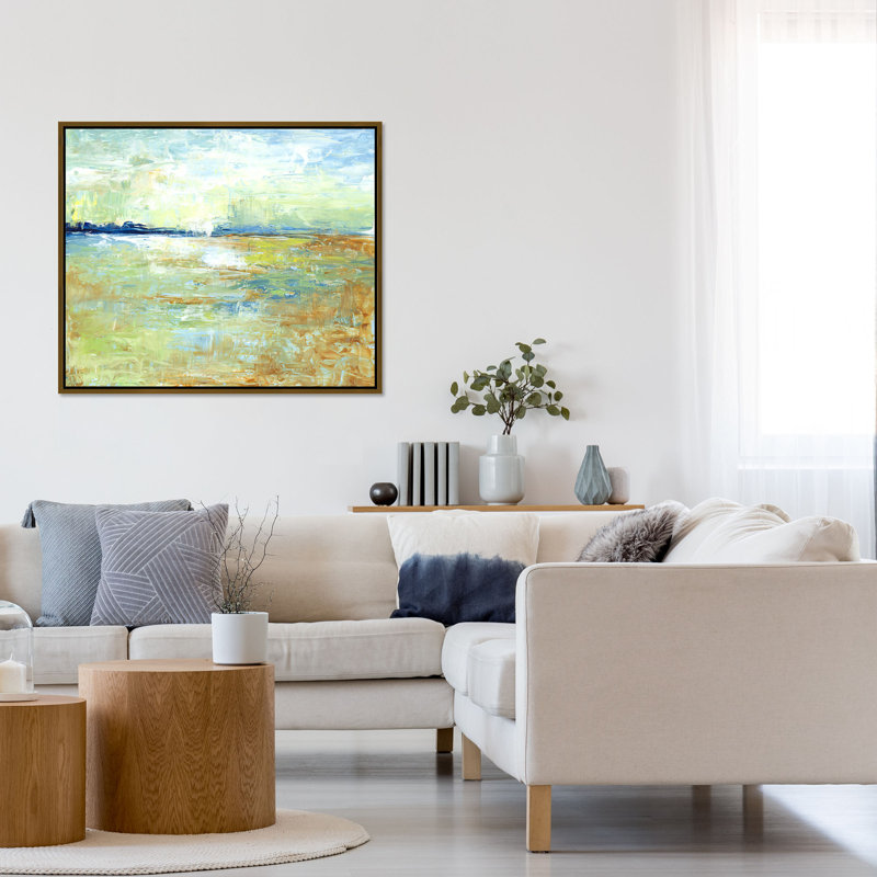Landscape Impression IV Painting by Mark Sargent, Image Brush Gel, 25.75" H x 30.75" W