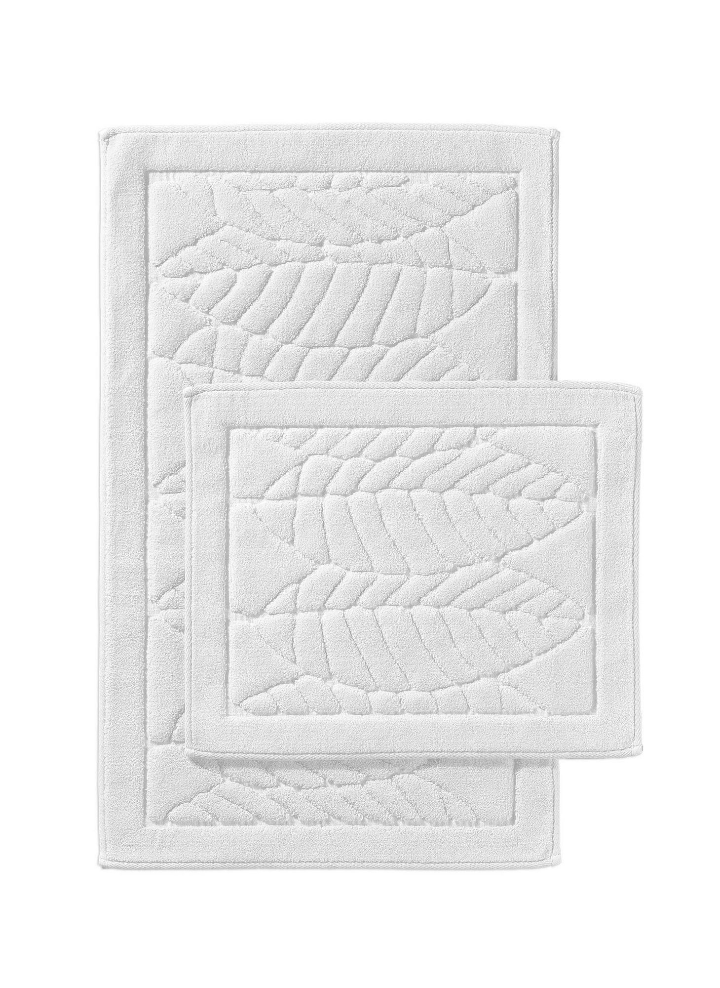 East Urban Home Bono Solid Color 2 Piece Bath Rug Set | Wayfair