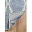 Tapis géométrique à tissage plat fabriqué à la main River-44623039
