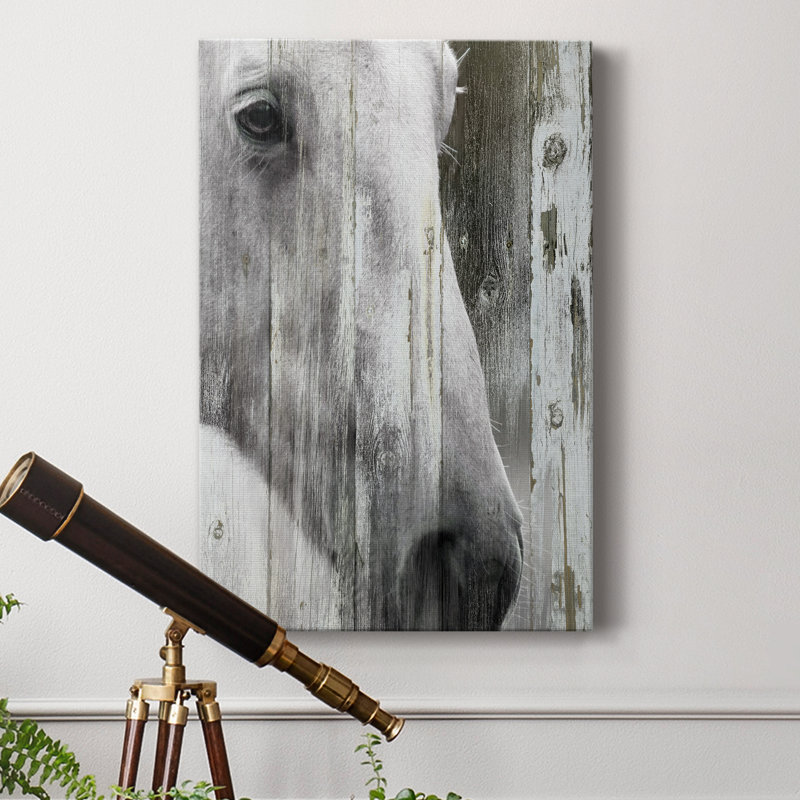 Contemplation - peinture sur toile tendue, H 27 po x l 18 po x P 1 po