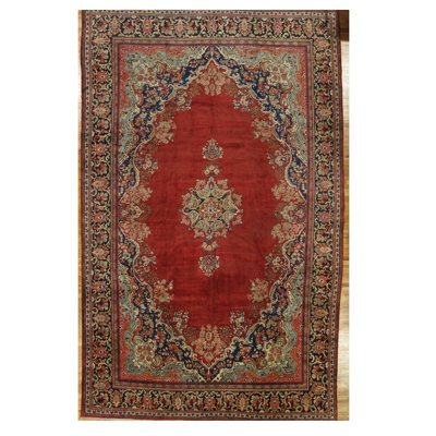 Sarouk Hand Knotted Wool Oriental Rug