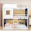 Wood Playhouse Tent Bed Frame With Roof-1578045426-1578045437