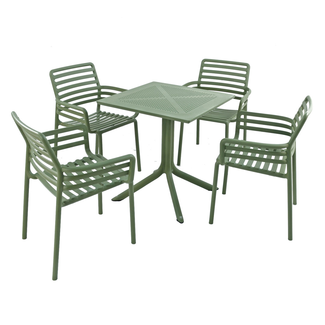 4 - Person Patio Dining Set with Square Table