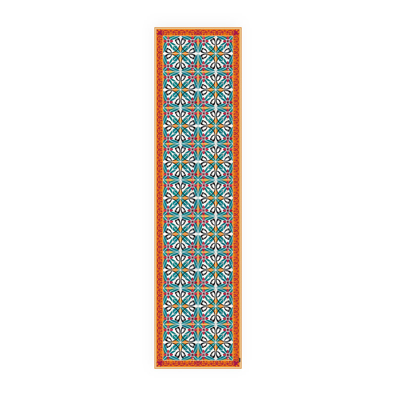 Bynoe Non-Slip Geometric Indoor Doormat, Runner 65 x 266cm