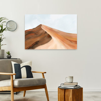 Désert de l'Arizona I, paysage serein et paisible abstrait, art naturel