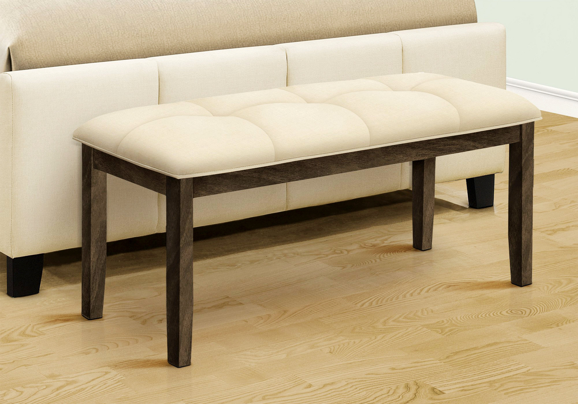 Winston Porter Dining Room Bench, Upholstered Bench, Transitional Bench ...