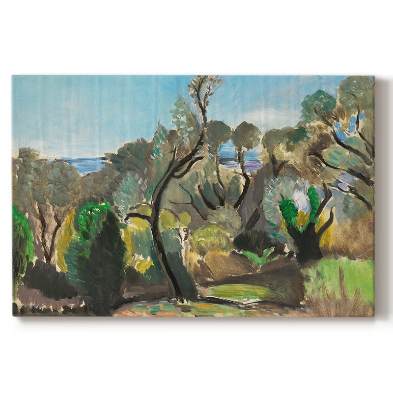 Olive Trees / Landscape-Henri Matisse-Gallery Wrapped Canvas-c. 1920s, 24 x 36