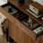 Purely solid wood furniture storage shoe cabinet