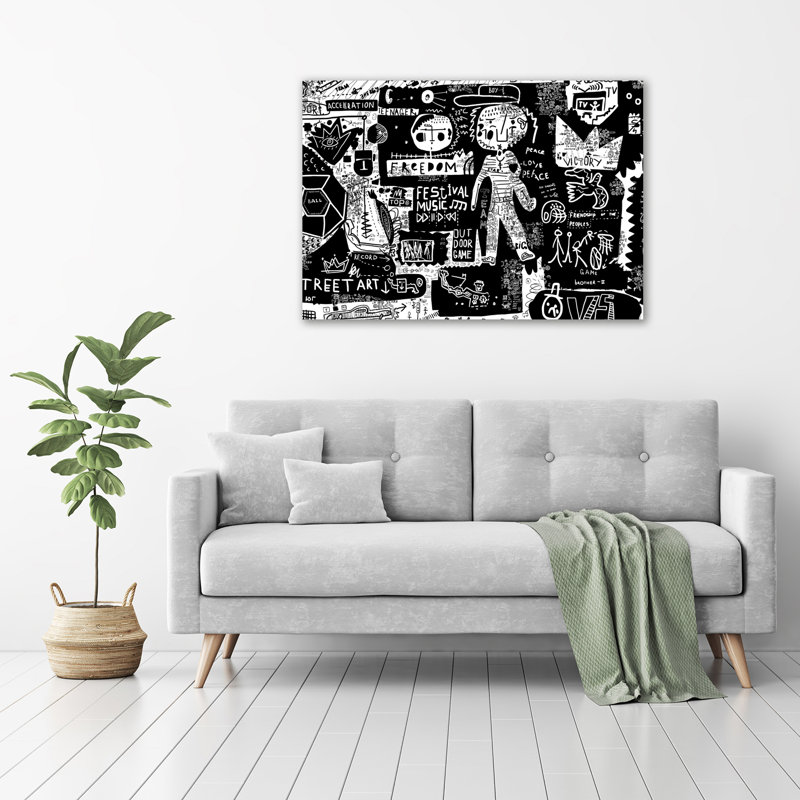 Graffiti - Wrapped Canvas Print