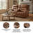 Akron Akron Power Reclining Loveseat With Audio Seating-121838793