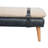 Solid Wood Bench with Nailhead Trim-796138021