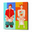 «Boy Meets Girl», reproduction d'impression sur toile tendue-27718723