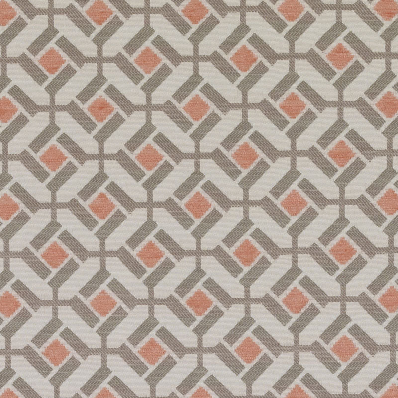 Tobi Fairley Prints & Wovens Bennett Fabric, Coral