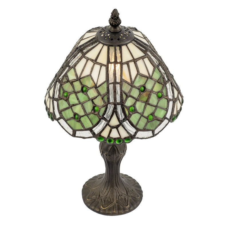Metal Table Lamp, Green
