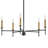 Hux 5 - Light Dimmable Modern Linear Chandelier