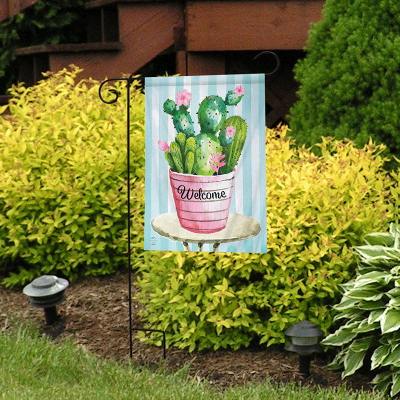 Cactus Bouquet Spring Garden Flag