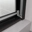 Bypass Shower Door, Sliding Door, With 1/4" Tempered Glass And Matted Black Finish 50-54"X70"