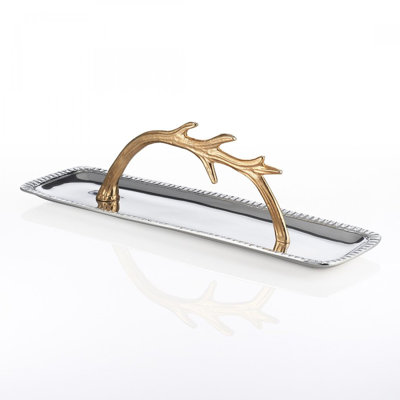 Plateau de coiffeuse staghorn