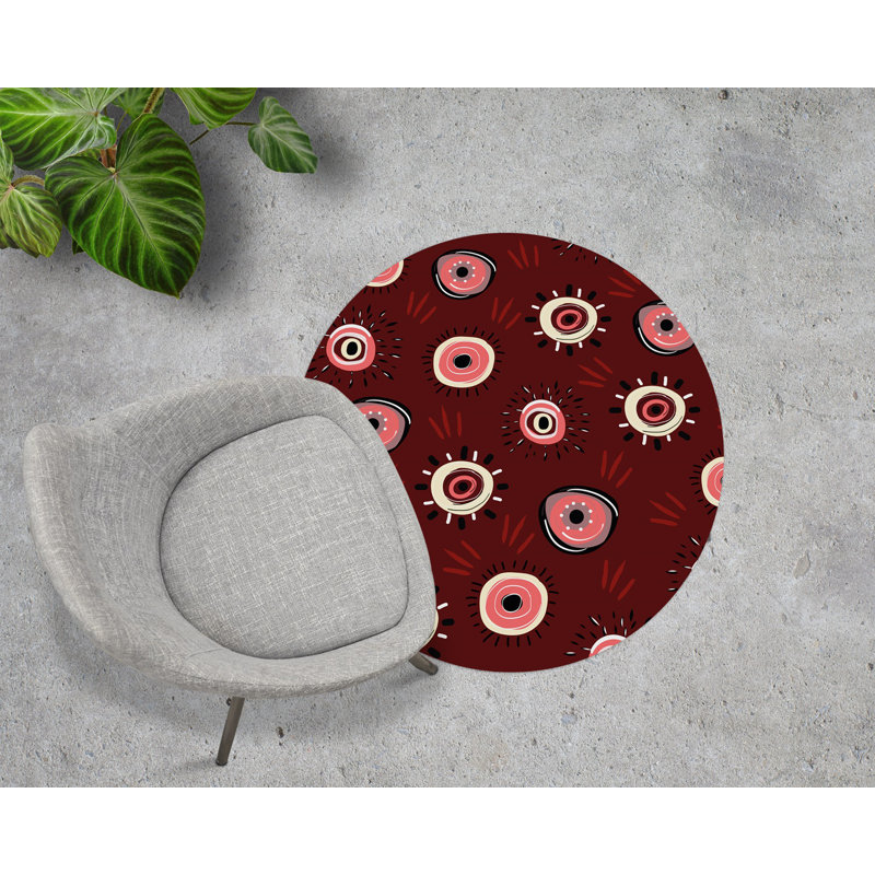 Milsom Hard Floor Straight Round Chair Mat
