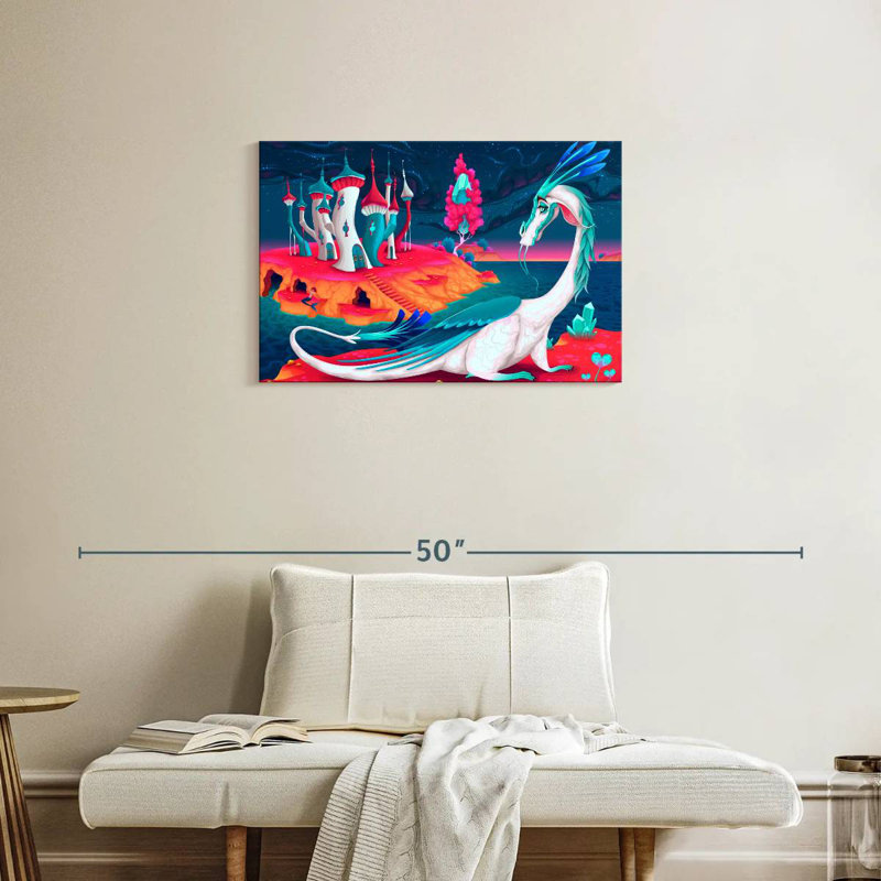 Dragon, 20" H x 30" W