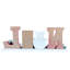 Lettres de table en bois rustique Noel