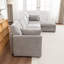 Canapé modulaire rembourré 5 pièces Wilroy-2099008260