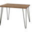 Bureau rustique en chêne