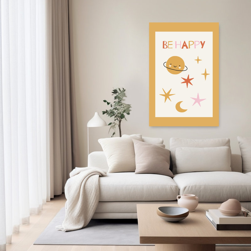 Behappy Abstract Contemporary Landscape Nature Wall Art Print 1 Piece Wrapped Canvas Wall Art, 152.4cm H x 101.6cm W