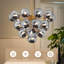 Lustre 23 lumières Spoutnik