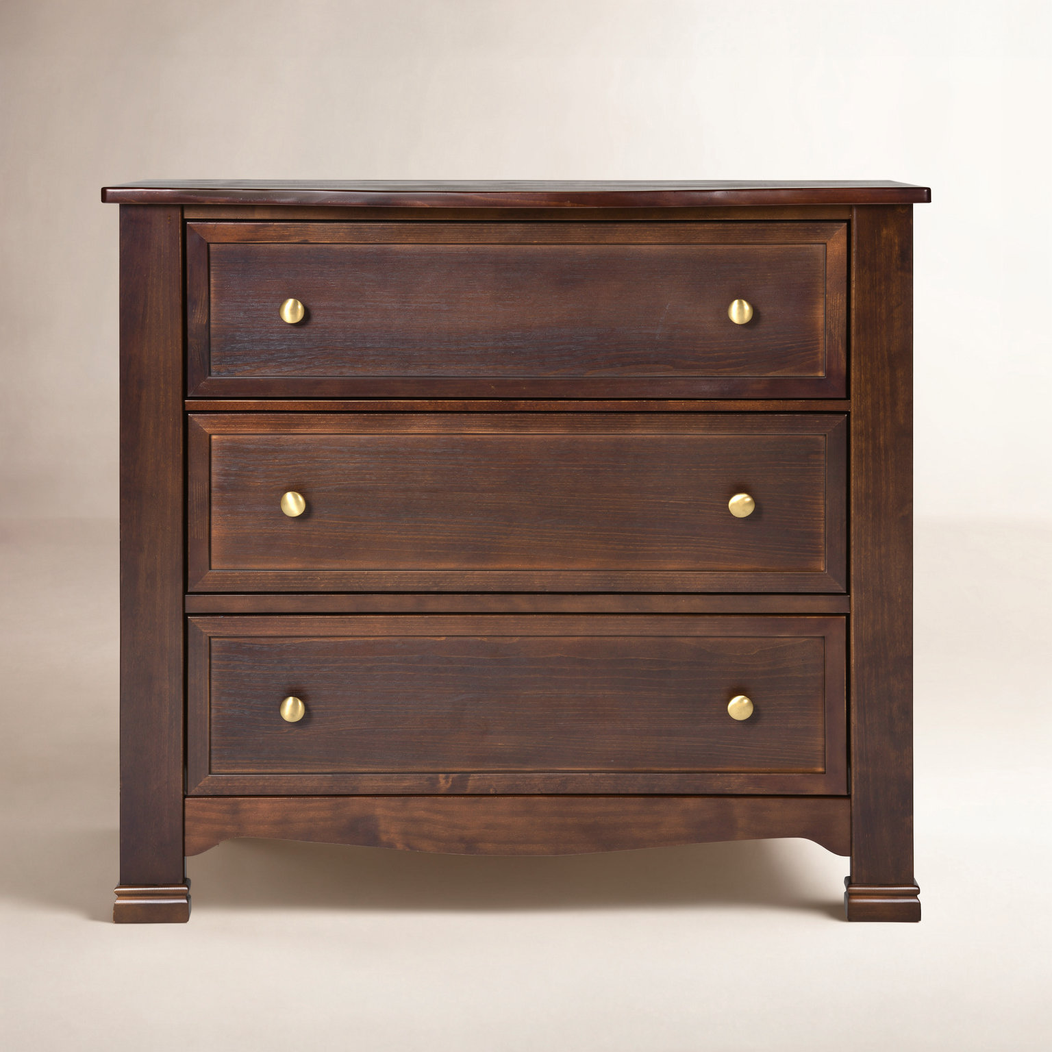 Kalani 3 Drawer Dresser, Espresso