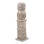 Décor de tribu ancienne 3,5 x 3,5 x 15,7 po, décoration de jardin intérieur / extérieur