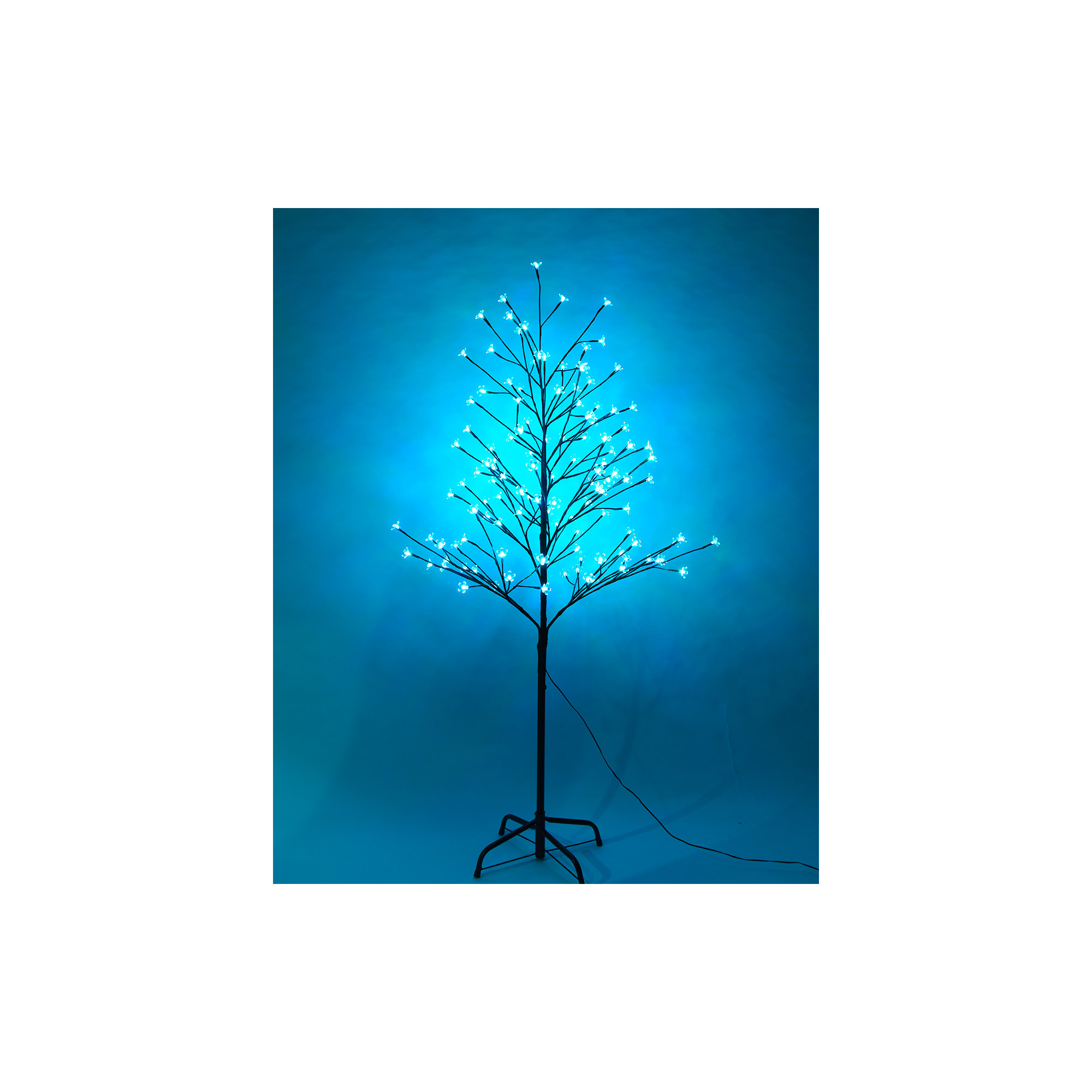 60'' Lighted Trees & Branches, Warm White and color Changing mode