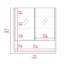 Pharmacie avec miroir Manchester-1012951373