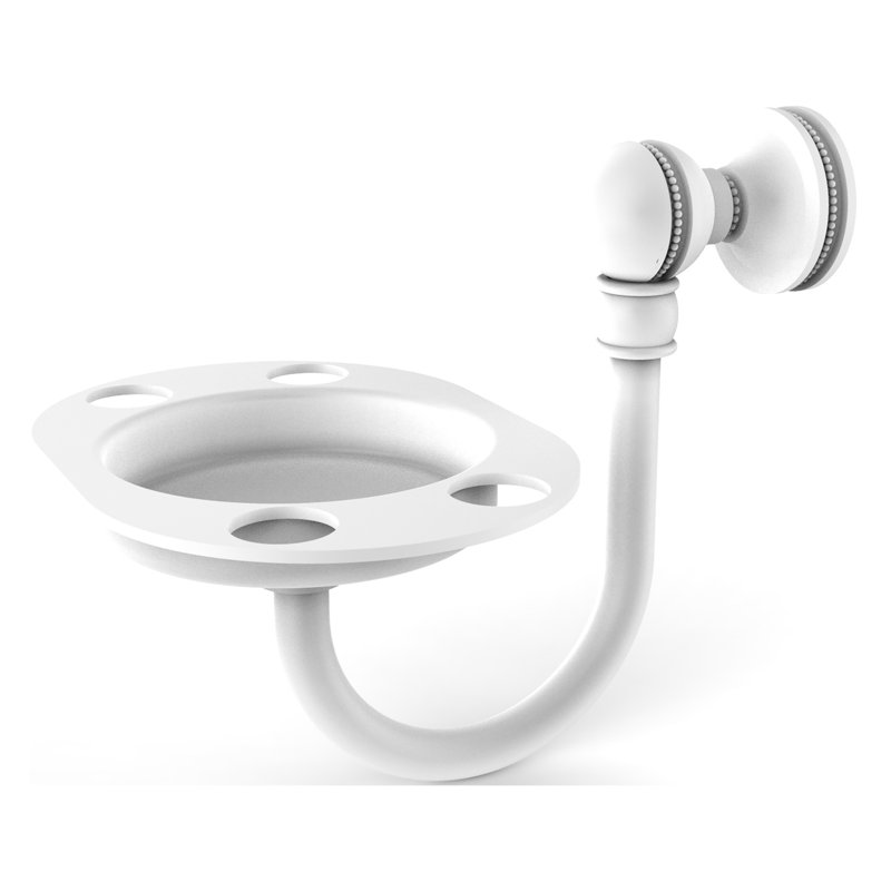 Mambo Bathroom Accessory, Matte White