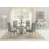 Teller Round Glass Top Dining Table
