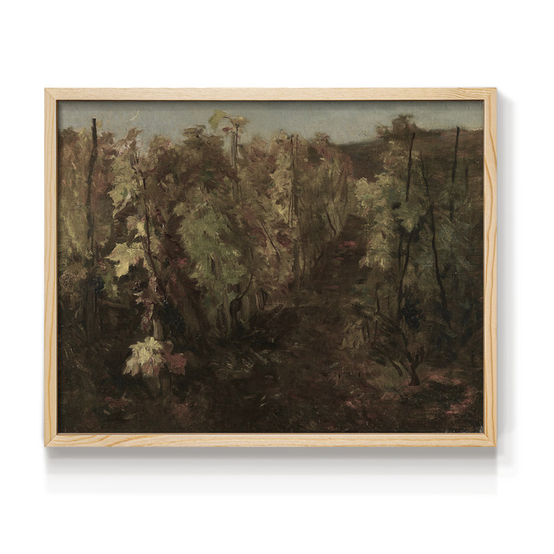 Paysages rétro-CCLXIV - reproduction encadrée, H 11 po x l 14 po, Naturel