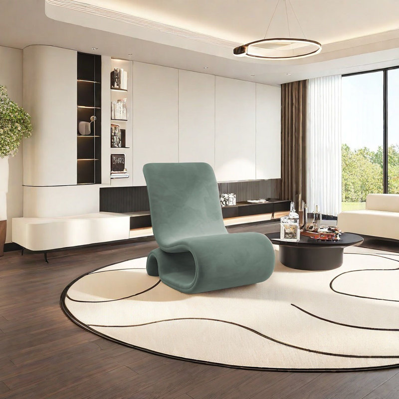 Fauteuil simple français rétro