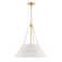 3-Light Dimmable Rattan Drum Chandelier