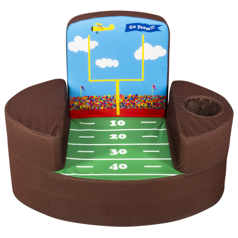 Kids 5'' Foam Chair Chair and Ottoman
