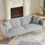 Canapé d'appoint rembourré avec poches latérales Modern Teddy-1531269178