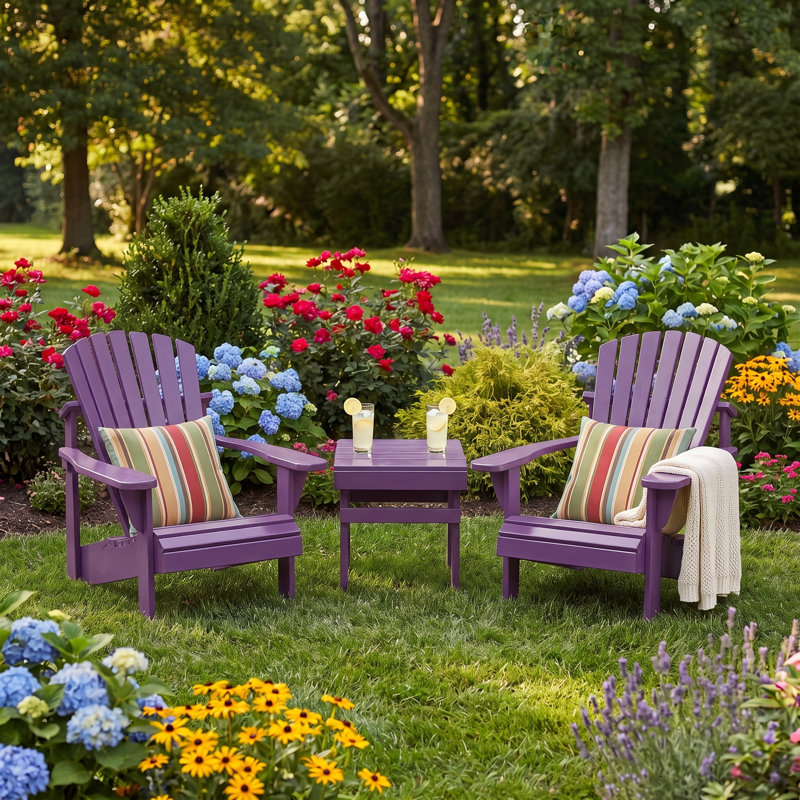 Weathercraft Classic Adirondack Chair, Solid Wood Pressure-Treated Pine with Curved Comfort Back and Contoured Seat, 15 Sherwin-Williams Finish Options, Made in USA
