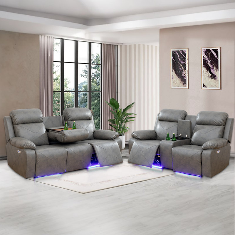 Daltan Faux Leather Recliner