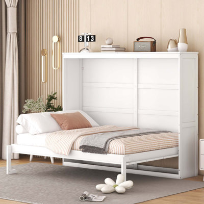 Wooden Frame Murphy Bed Wall Bed