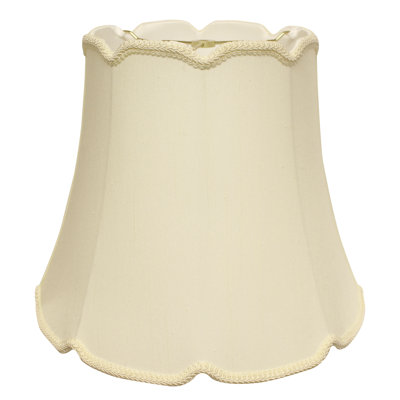 Abat-jour cloche en soie 11 po