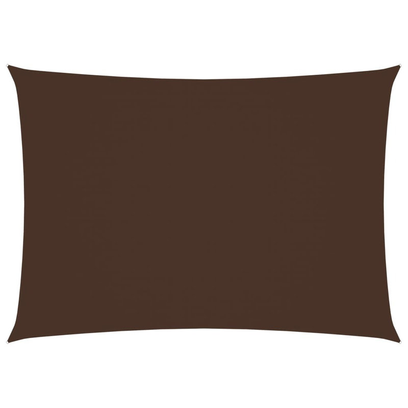 Wynnedale 3m x 4.5m Rectangular Shade Sail, Brown