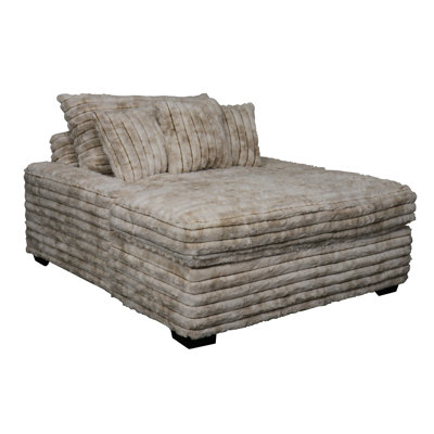 Chaise longue rembourrée Gus
