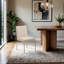 Chaise d'appoint en chenille Reeves-426037530-426037528