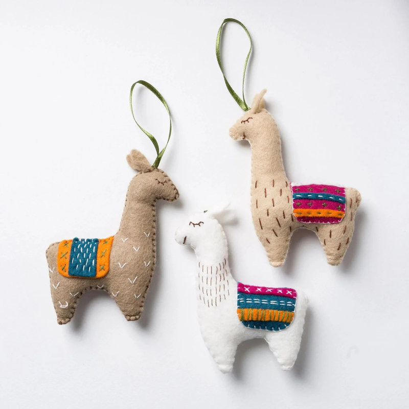 «Llamas from Felt Craft Kit» LLama3F