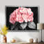 Hortensias avec une douce floraison de roses I - impressions sur toile d'hortensias-1102955794-1102955795-1325712627