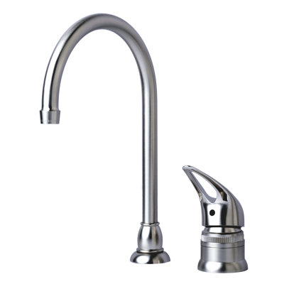 RV/Mobile Home Single Handle Non-Metallic High Arc Kitchen Faucet